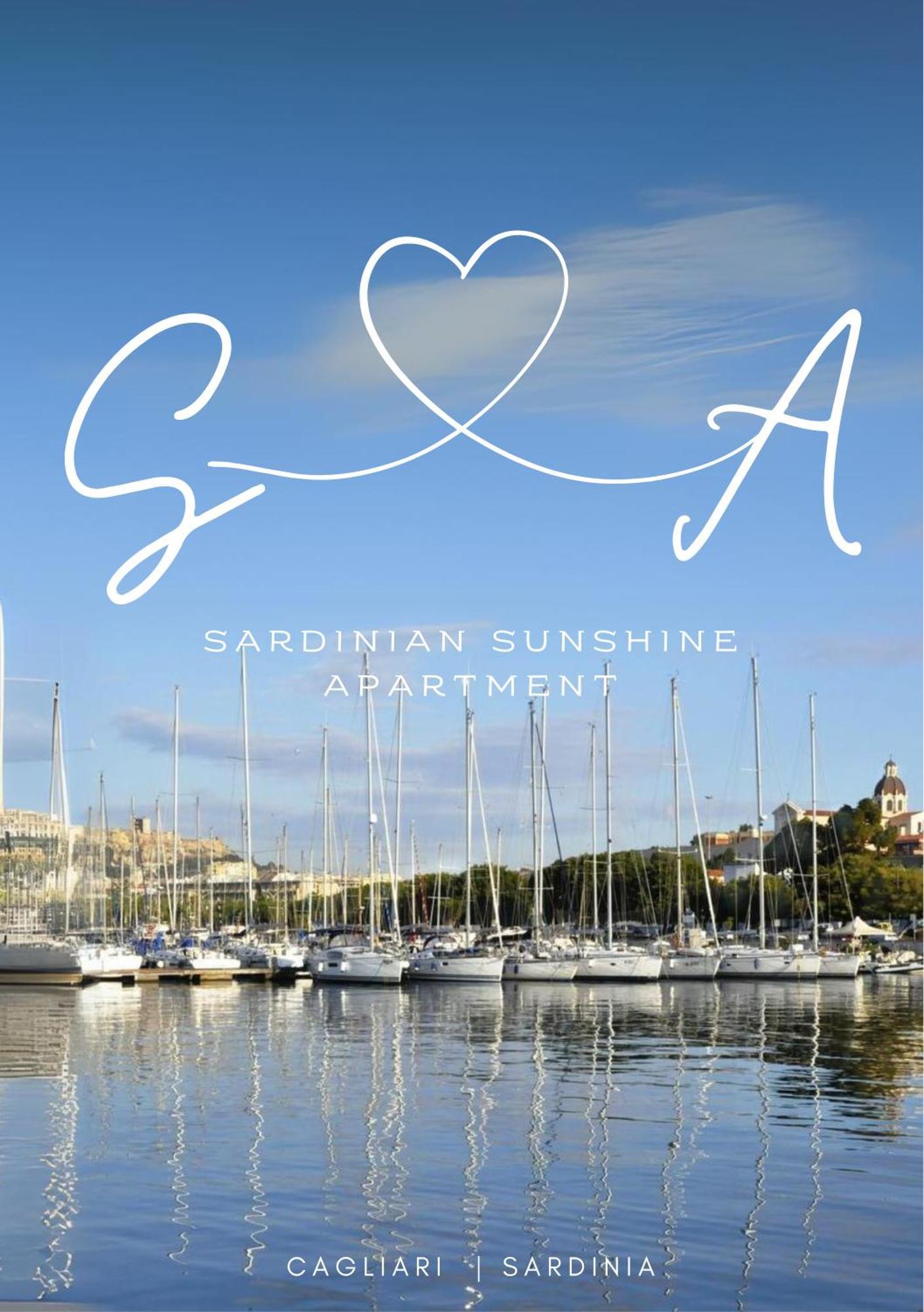 Sunshine Apartment - Appartamento Vicino Al Mare, Cagliari, Sardinia Bagian luar foto